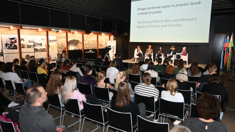 Druga svetovna vojna in pravice žensk v teoriji in praksi. Vera Katz, Ivana Pantelić, Irena Selišnik ,Ivana Dobrivojević Tomić, Sonja Lokar